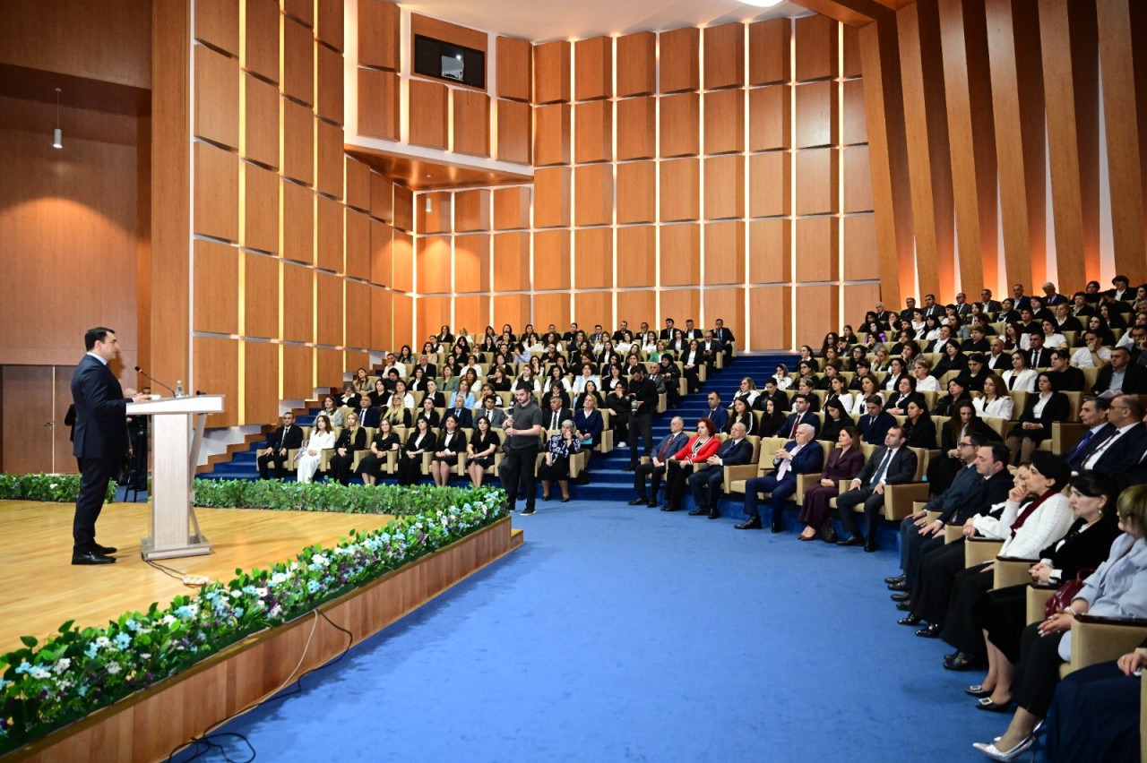 “Ümummilli Lider Heydər Əliyev və Azərbaycanın mədəniyyət dəyərləri” mövzusunda tədbir keçirildi - FOTOLAR